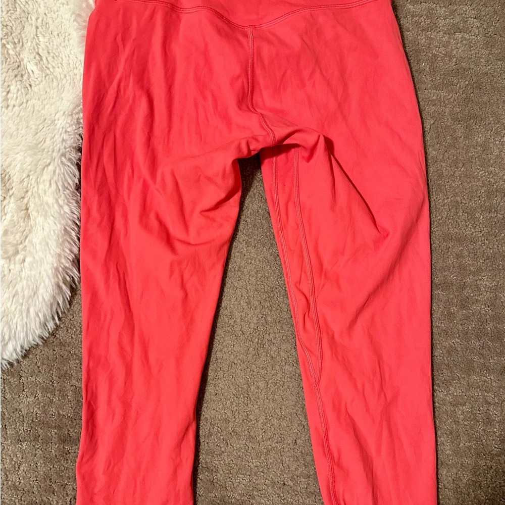 Lululemon Hot Pink 5/8 Leggings